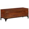Storage Trunk 43.3"x13.8"x16.1" Solid Acacia Wood