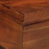Storage Trunk 43.3"x13.8"x16.1" Solid Acacia Wood