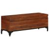 Storage Trunk 43.3"x13.8"x16.1" Solid Acacia Wood