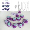 Baby Crib Rotatable Bed Bell Colorful Baby Toys [Purple Fish]