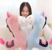 Cute Plush Toy Horse Animal Pony Cloth Doll Valentine's Day Gift For Girls, Pink
