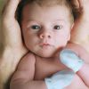 Warm Unisex-Baby Gloves Newborn Mittens Soft No Scratch Mittens, Purple